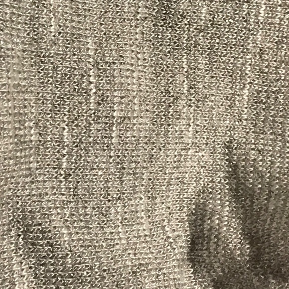 Alala metallic silver/gray cropped hoodie - Picture 3 of 4